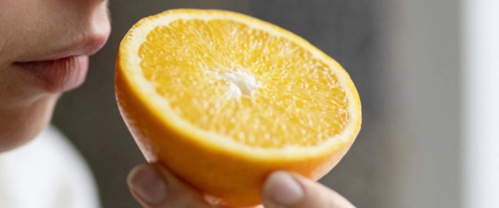 DIY citrus hair mask